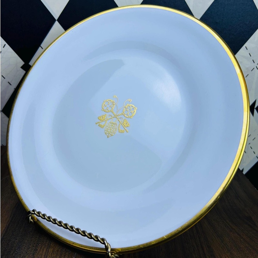 Vintage Pope John Paul II Charger Plate 1983 Vatican Porcelain Catholic - Picture 5 of 7
